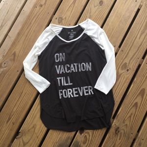 Soft three-quarter length shirt